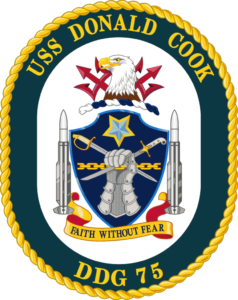 813px-USS_Donald_Cook_DDG-75_Crest