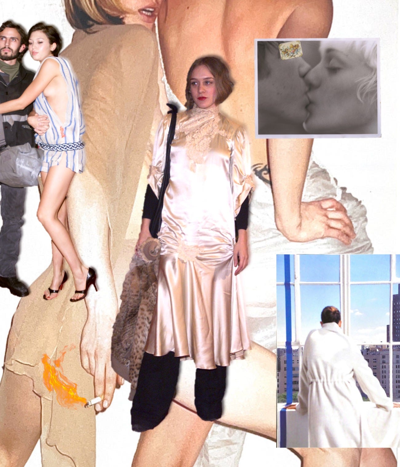 Imitation of Christ AW01. Collage by Edward Kanarecki.