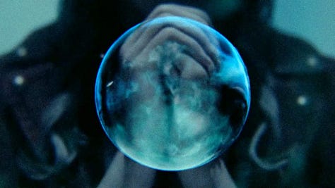 Vision of Aerith's death triggered by talking about the White Materia.