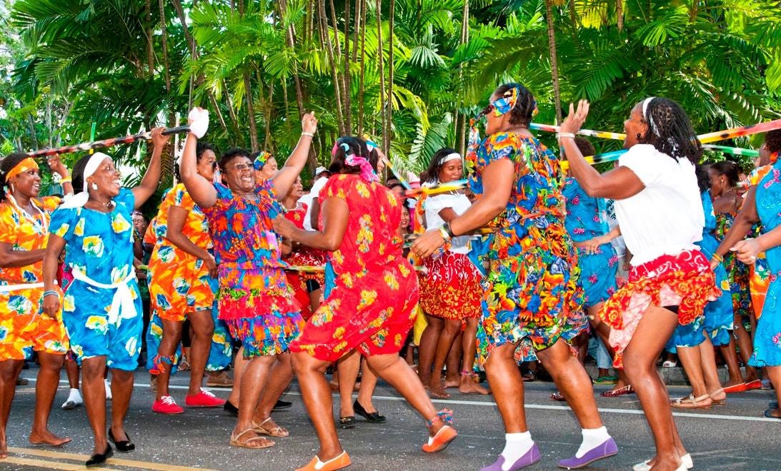 seychelles dress code for ladies Traditional Wear Photoshoot KOKOSYE | Cultural Experiences