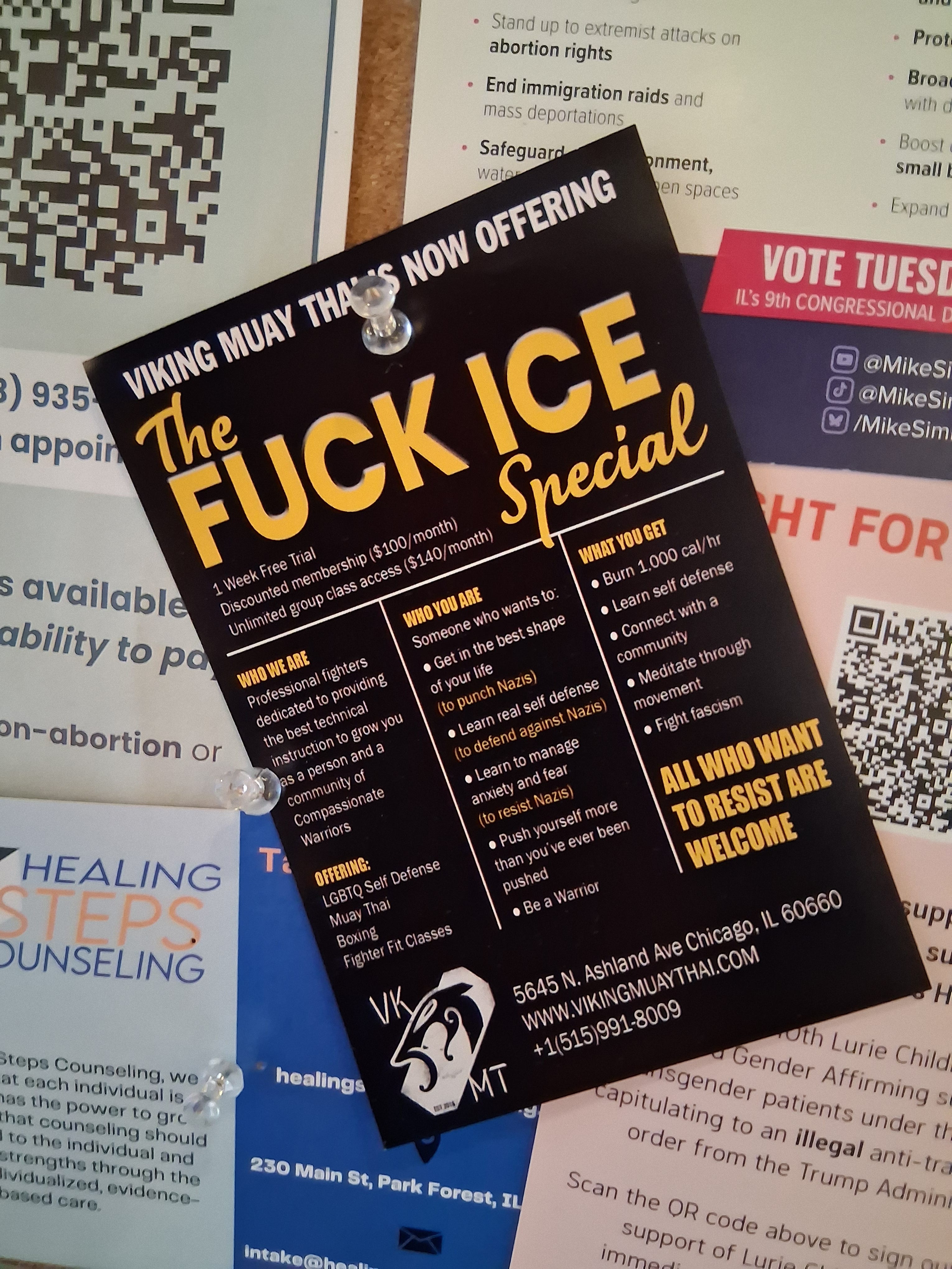 Anti DHS signs in Chicago - Michael Volpe Investigates