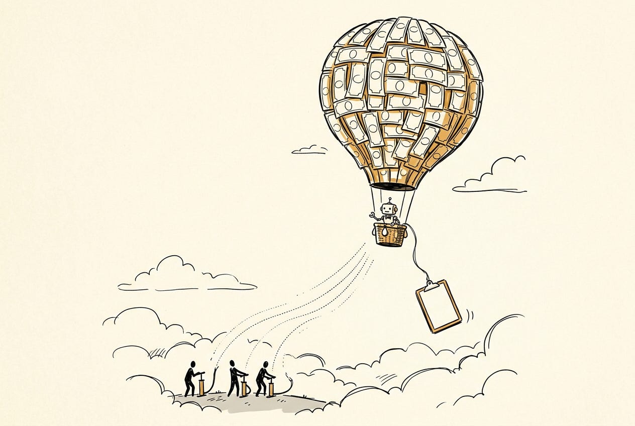 A $10B valuation, an empty clipboard
