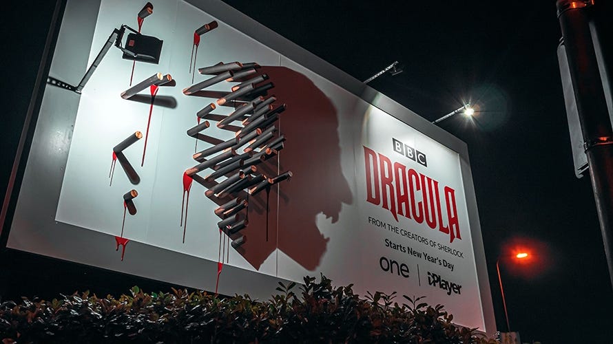 You'll Only Understand This Clever Dracula Ad After Sunset