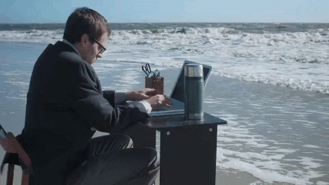 Computer Internet GIF - Computer Internet Beach - Discover &amp; Share GIFs