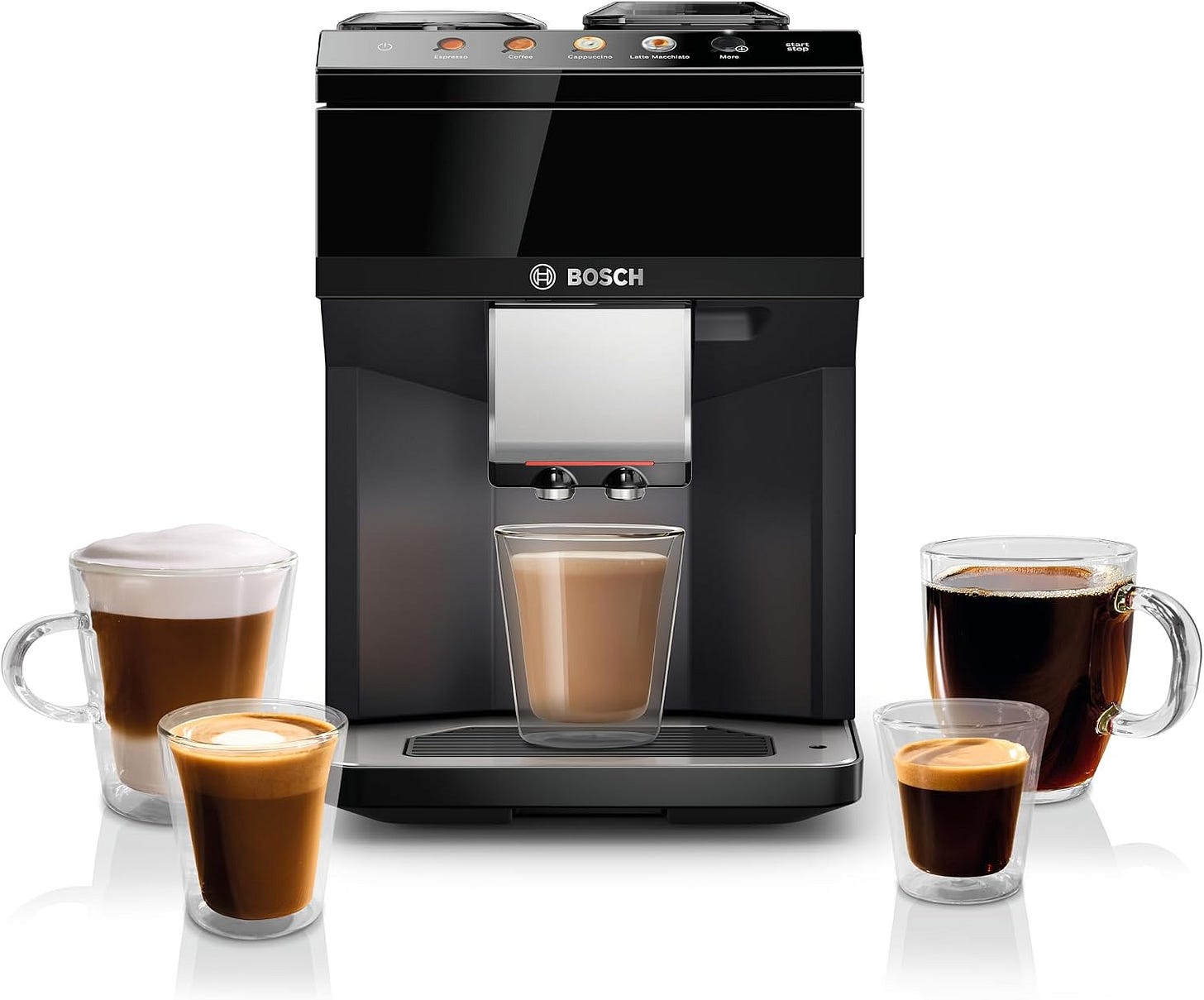 Bosch 500 Series Fully Automatic Coffee, Espresso Machine - Black Bosch 500 Series Fully Automatic Coffee, Espresso Machine - Black