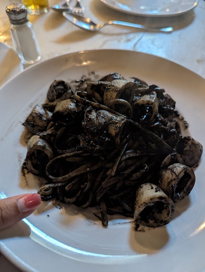 Italian dinner.