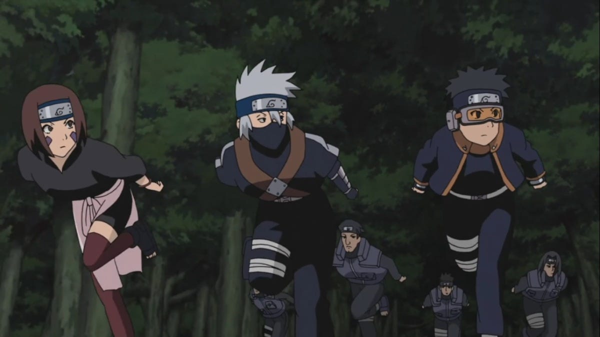 Kakashi, Obito and Rin! First Mission – Naruto Shippuden 416 | Daily Anime  Art
