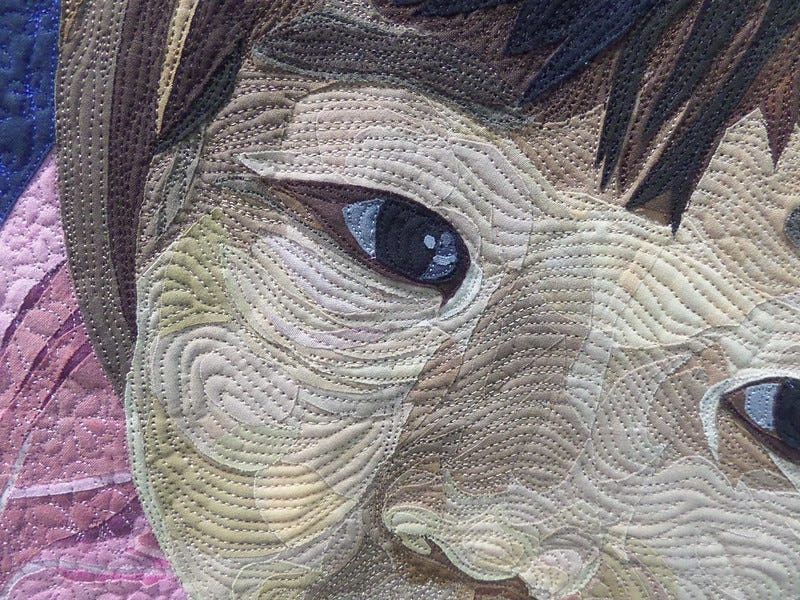 Detail from Duck Face by Hiroko and Masanobu Miyama Detail from Duck Face by Hiroko and Masanobu Miyama