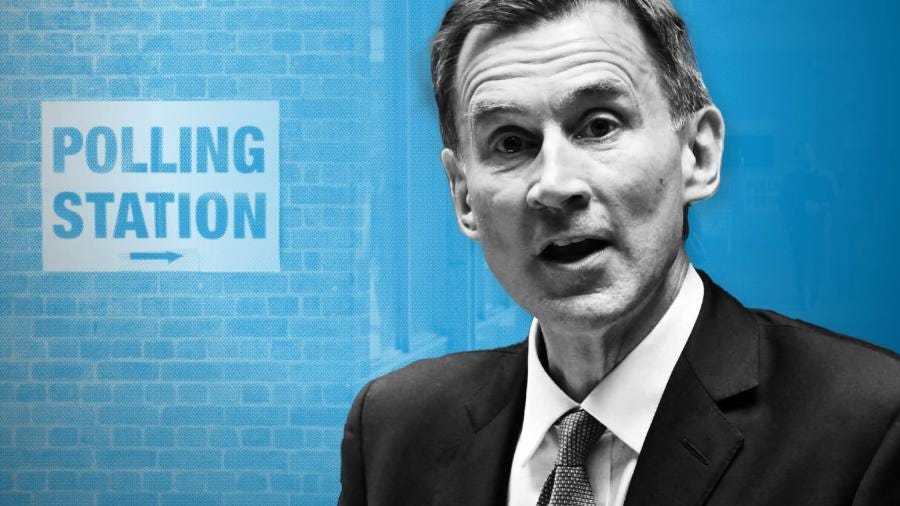 UK chancellor gets set for sprint to 2024 general election | Financial Times