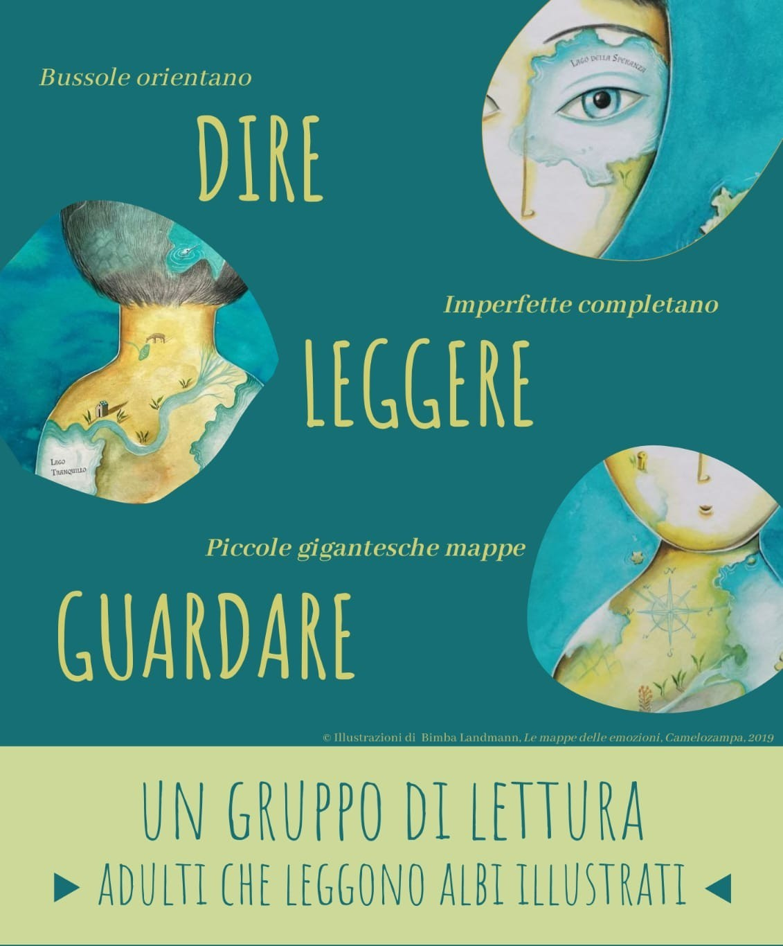 volantino gruppo di lettura Albi