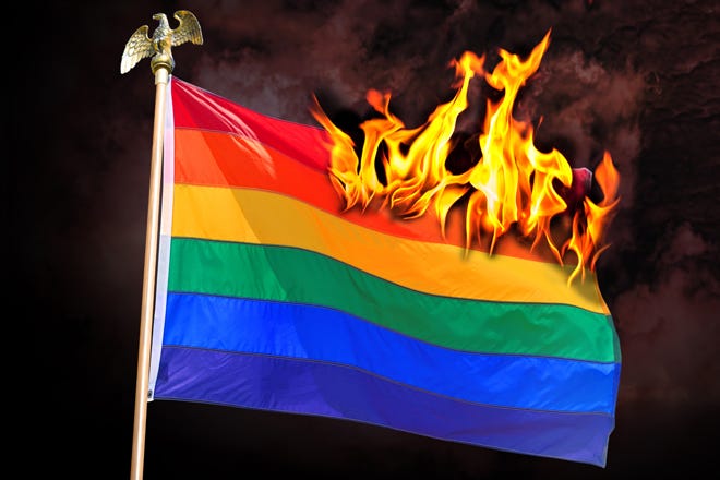 Utah high schoolers suspended after shouting "all gays die" and burning  Pride flag - Metro Weekly