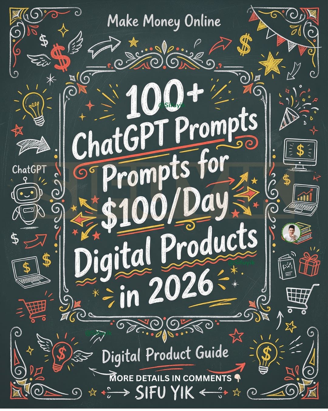 100+ ChatGPT Prompt Library for Digital Product Creation