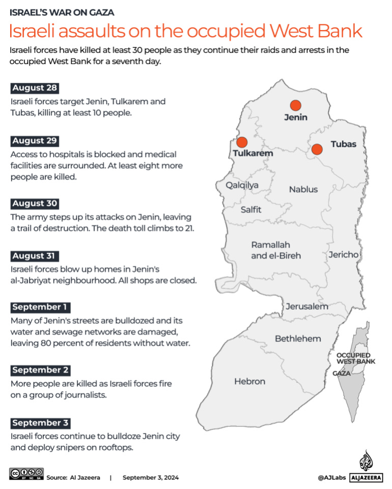 INTERACTIVE - Israeli assaults map West Bank Jenin Nur Shams Fara-1725371825