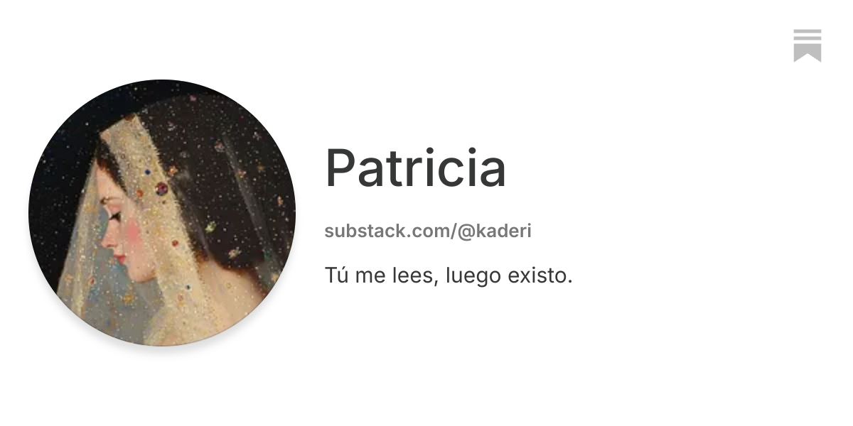 Patricia | Substack