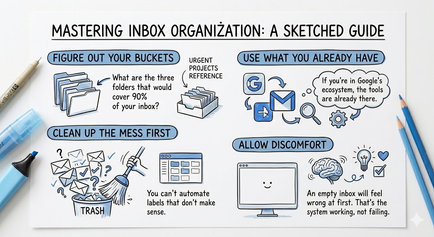 inbox organization