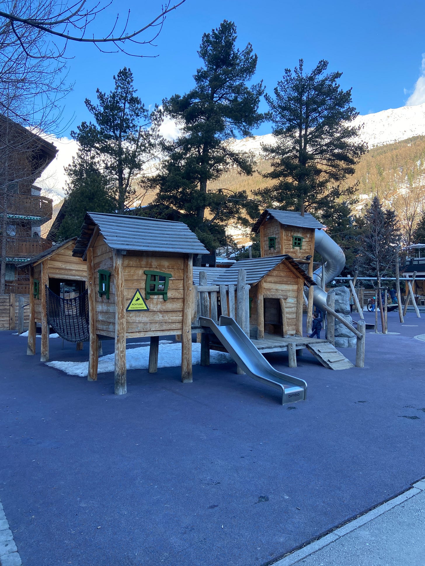 Playground in the mountains