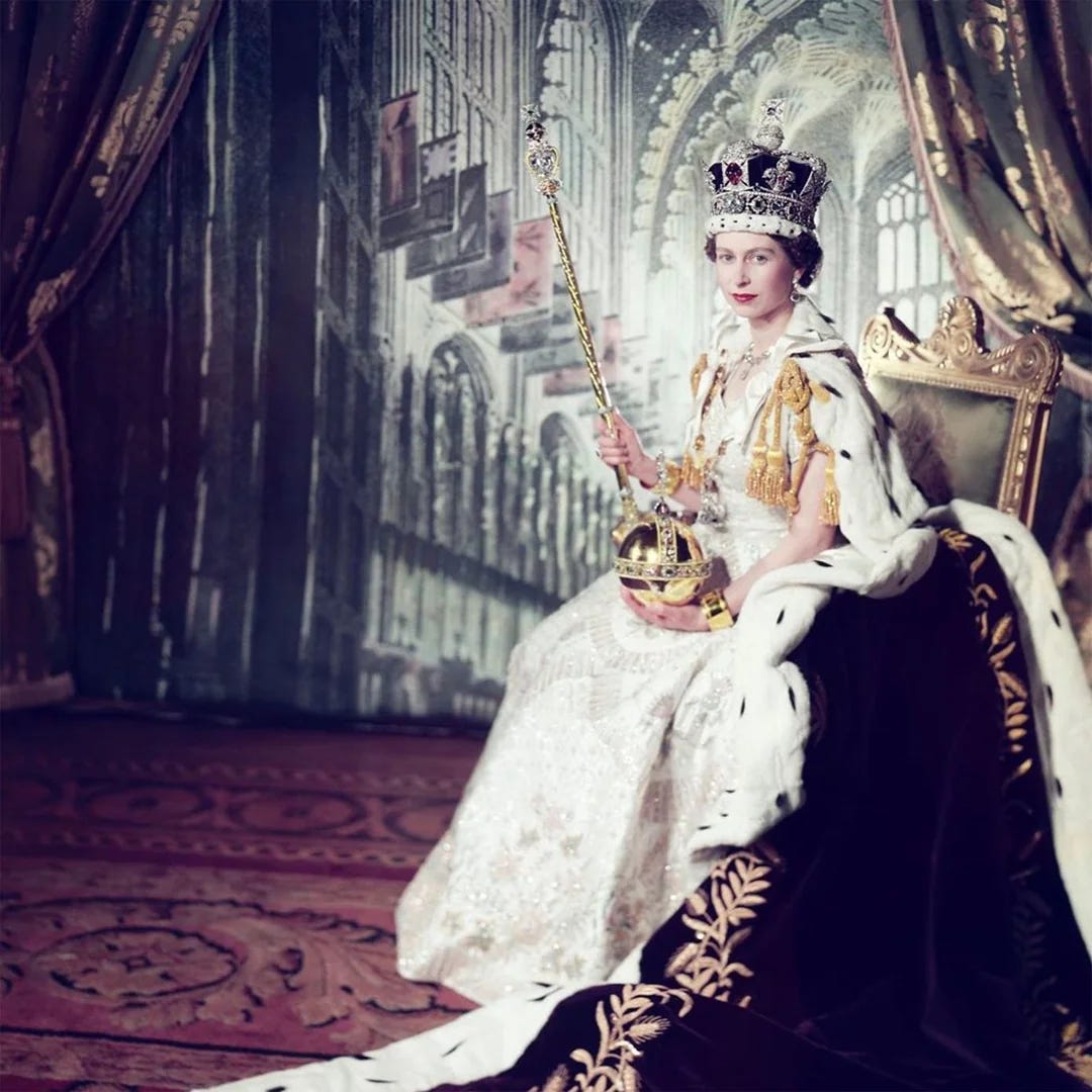 2nd June 1953, Her Majesty Queen Elizabeth II was crowned in Westminster Abbey. 2nd June 1953, Her Majesty Queen Elizabeth II was crowned in Westminster Abbey.