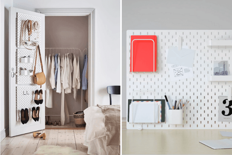 15 ways to make the IKEA SKÅDIS pegboard even better - IKEA Hackers