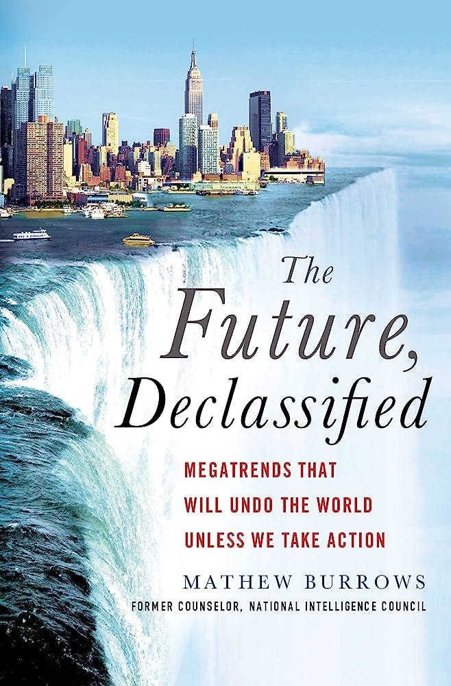 The Future, Declassified: Megatrends That Will Undo the World Unless We  Take Action: Burrows, Mathew: 9781137279552: Amazon.com: Books