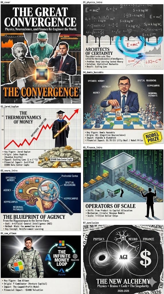 The Great Convergence: How Physics, Neuroscience, and Finance Re-Engineered the Artificial Intelligence Economy (2020-2026)