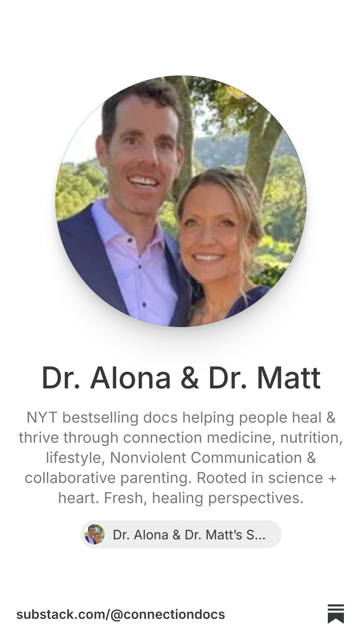 Dr. Alona & Dr. Matt | Substack