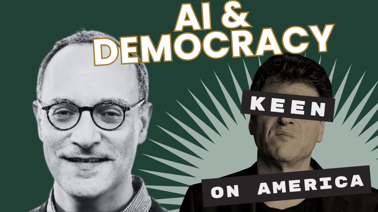 Keen On interview graphic featuring Matthew Botvinick and Andrew Keen