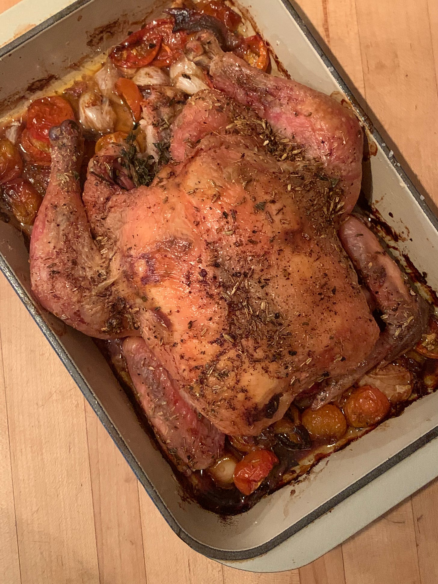 alison roman slow roasted chicken