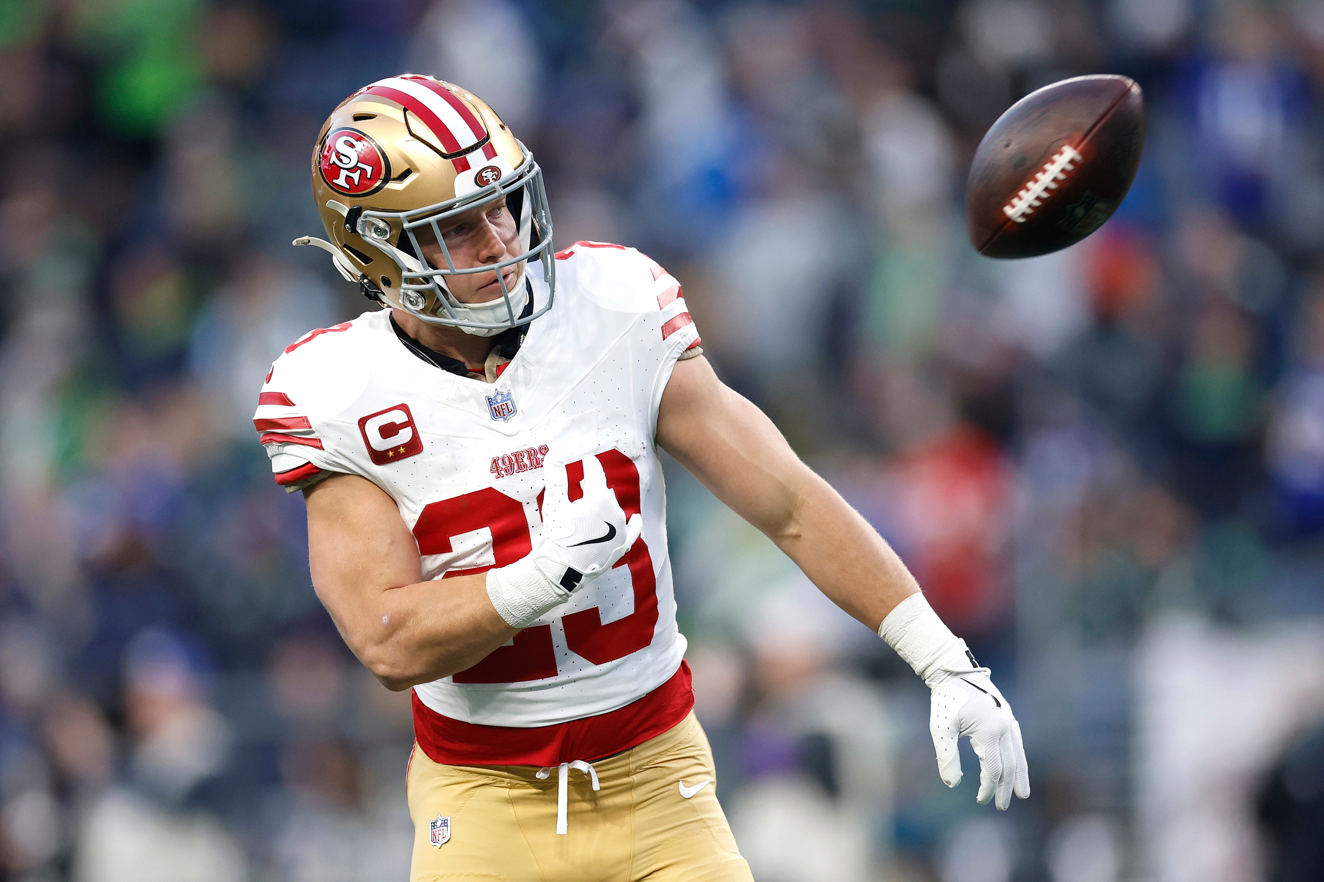 Cmc Rb NFL: San Francisco 49ers, Christian McCaffrey, Kyle Shanahan
