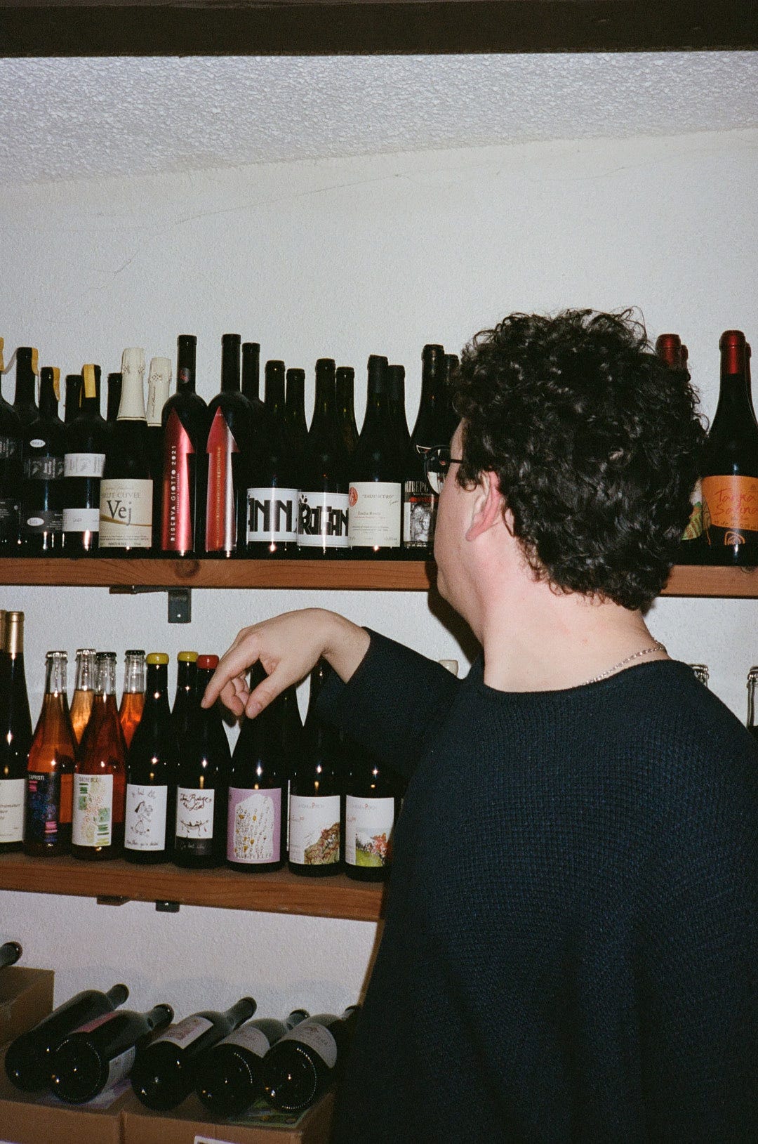 Simon in the "shop"
