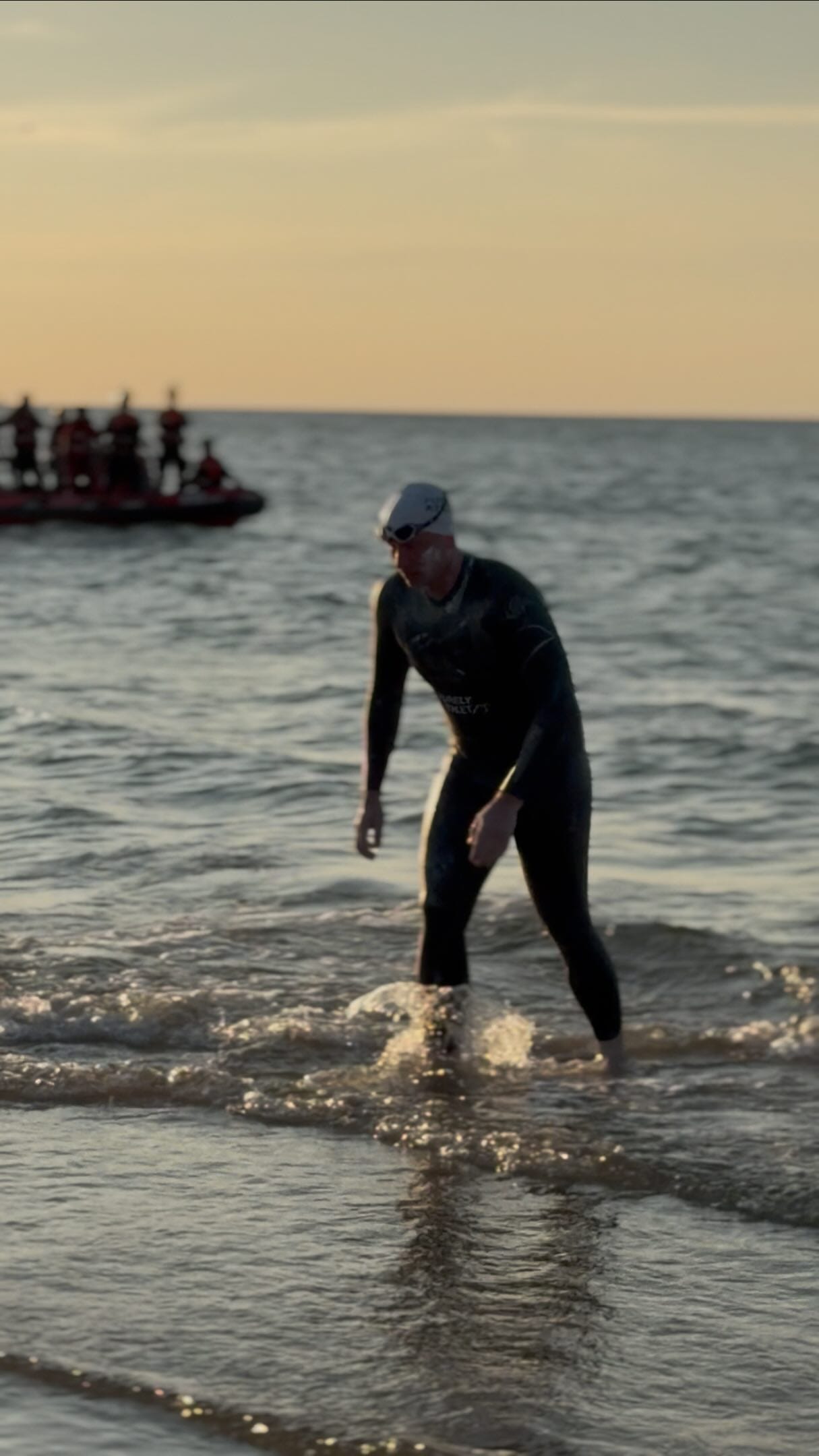 Polish swimmer Bartłomiej Kubkowski became the first person in history to swim across the Baltic Sea between Sweden and Poland.