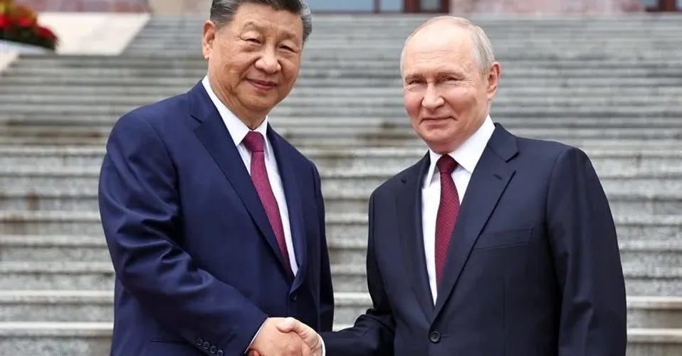 Xi meets Putin after Trump summit to balance China-US-Russia triangle Xi meets Putin after Trump summit to balance China-US-Russia triangle