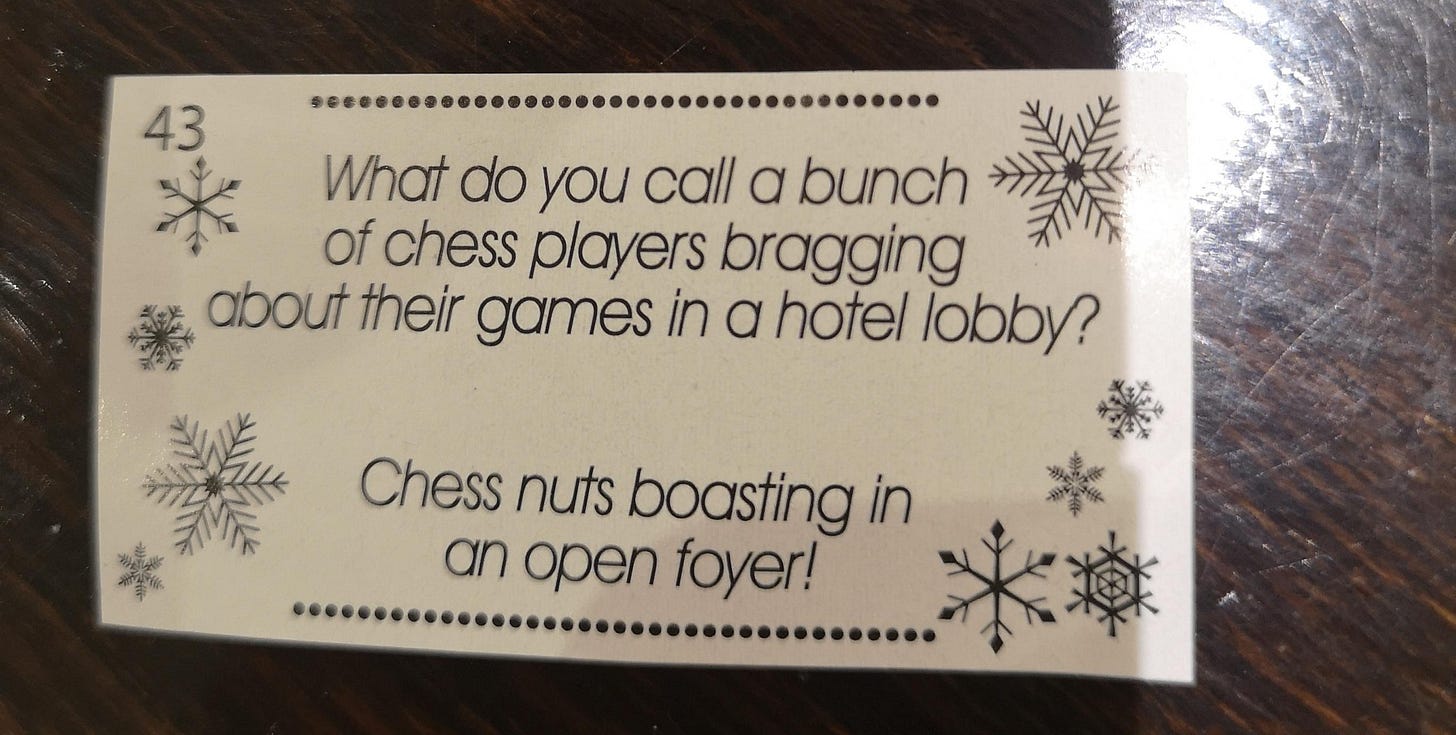 Worst cracker joke ever? : r/CasualUK