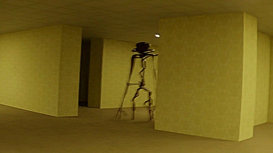 The entity is unsettling, but it also gives the brain something it desperately wants: an answer. Once there's a monster, the Backrooms stop being an unsolvable mystery and become a problem with a target. The entity is unsettling, but it also gives the brain something it desperately wants: an answer. Once there's a monster, the Backrooms stop being an unsolvable mystery and become a problem with a target.