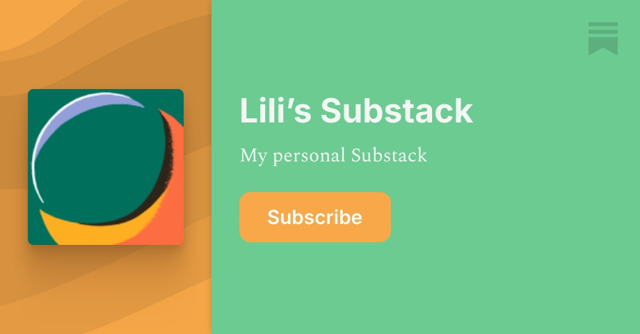 Lili’s Substack | Liliana Avelar | Substack