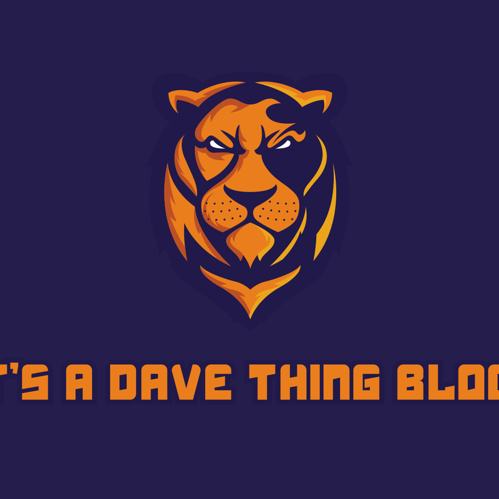It's A Dave Thing Blog