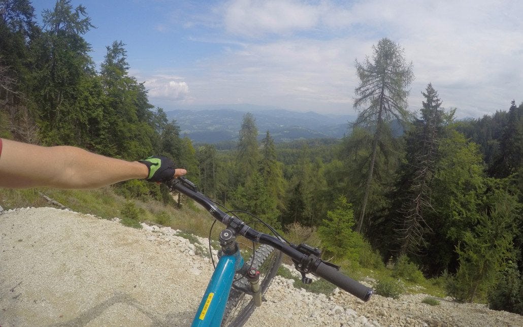 Downhill mountain biking Petzen Austria Downhill mountain biking Petzen Austria