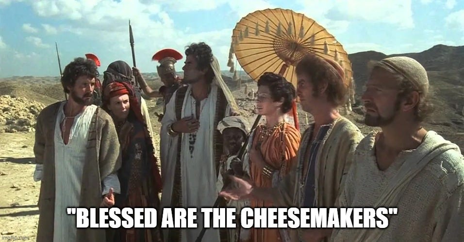 Yonatan Adler on X: "In honor of Shavuot, which begins tonight, I offer an  exegetical take on a famous Monty Python scene. A group of Judeans stands  at a distance from a
