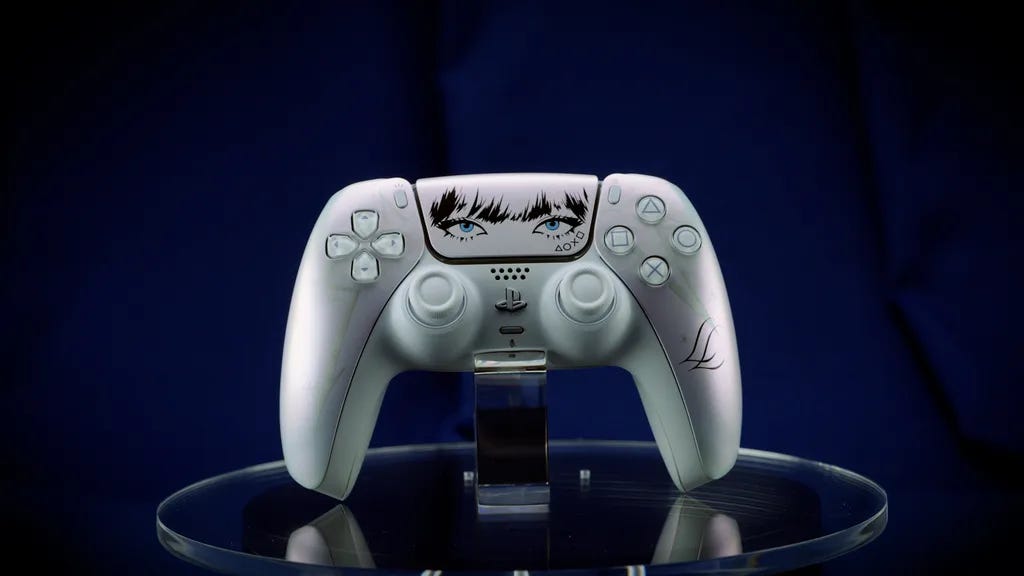 Lisa x PlayStation PS5 controller front