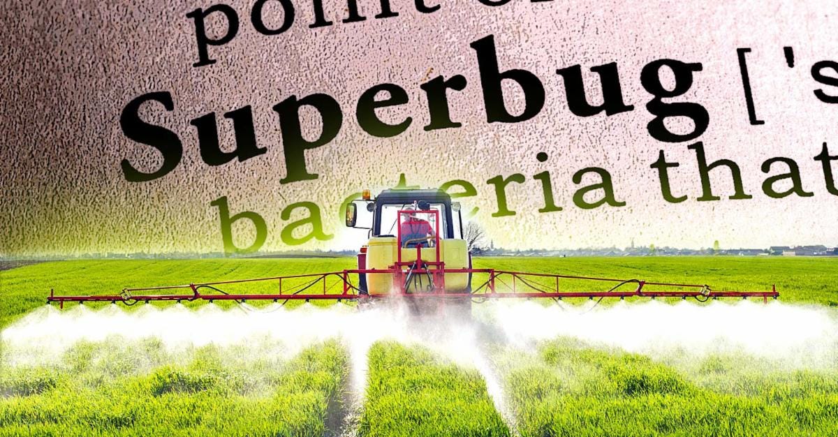 superbug pesticides 