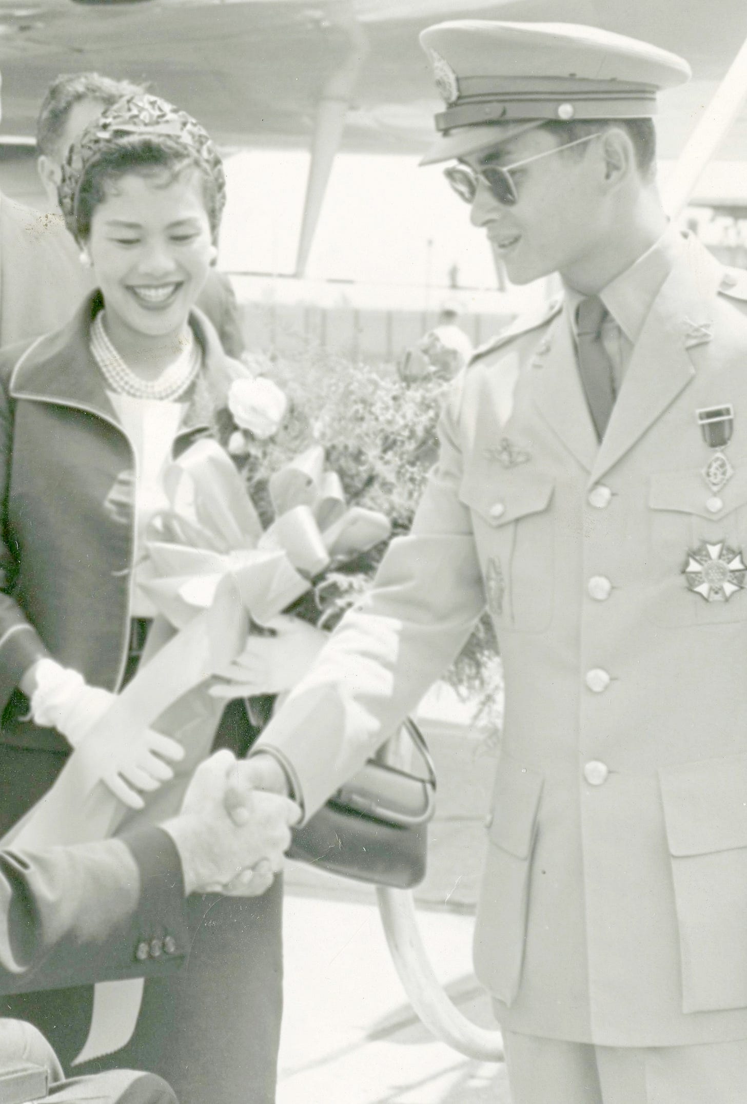Queen Sirikit and King Bhumibol Adulyadej of Thailand in 1960. Queen Sirikit and King Bhumibol Adulyadej of Thailand in 1960.