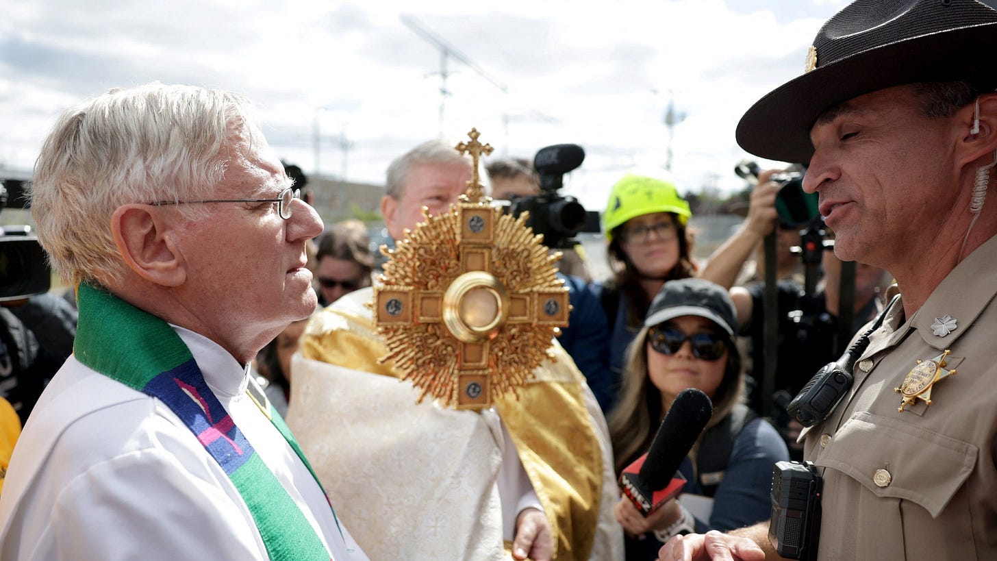 Chicago Catholics confront ICE, fear and protests to protect migrants'  dignity, religious rights- Detroit Catholic