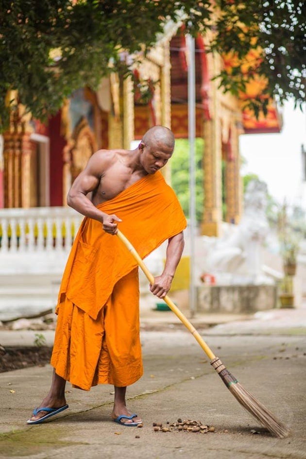 Então você até medita, mano? : r/pics