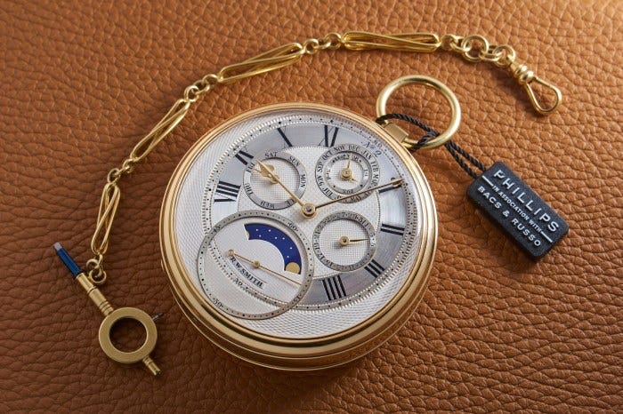 Roger W. Smith’s Pocket Watch No. 2. Photo by Atom Moore. Roger W. Smith’s Pocket Watch No. 2. Photo by Atom Moore.