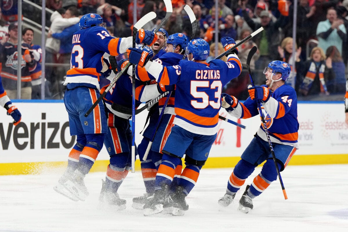 New York Islanders Celebration New York Islanders Celebration