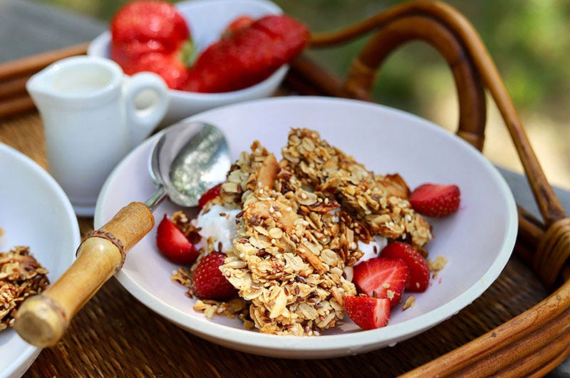Judson's Crispy Granola, Cook the Vineyard