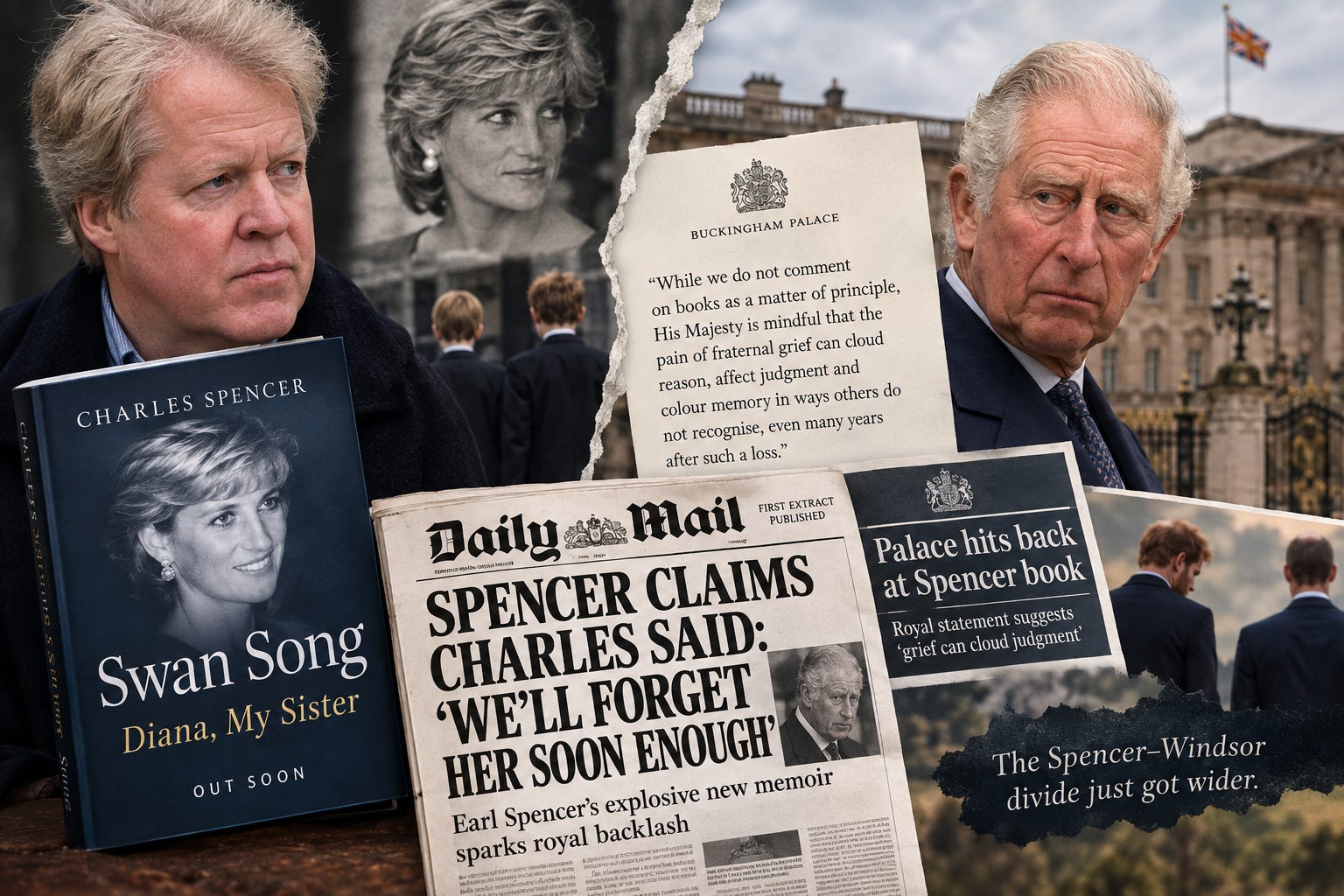 The Palace Just Broke Its Own Rules Over Charles Spencer's Book