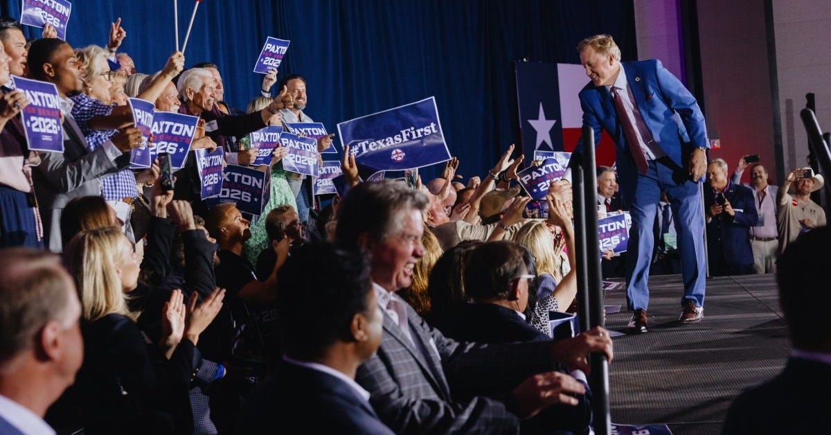 Ken Paxton defeats John Cornyn in Texas U.S. Senate GOP runoff Ken Paxton defeats John Cornyn in Texas U.S. Senate GOP runoff