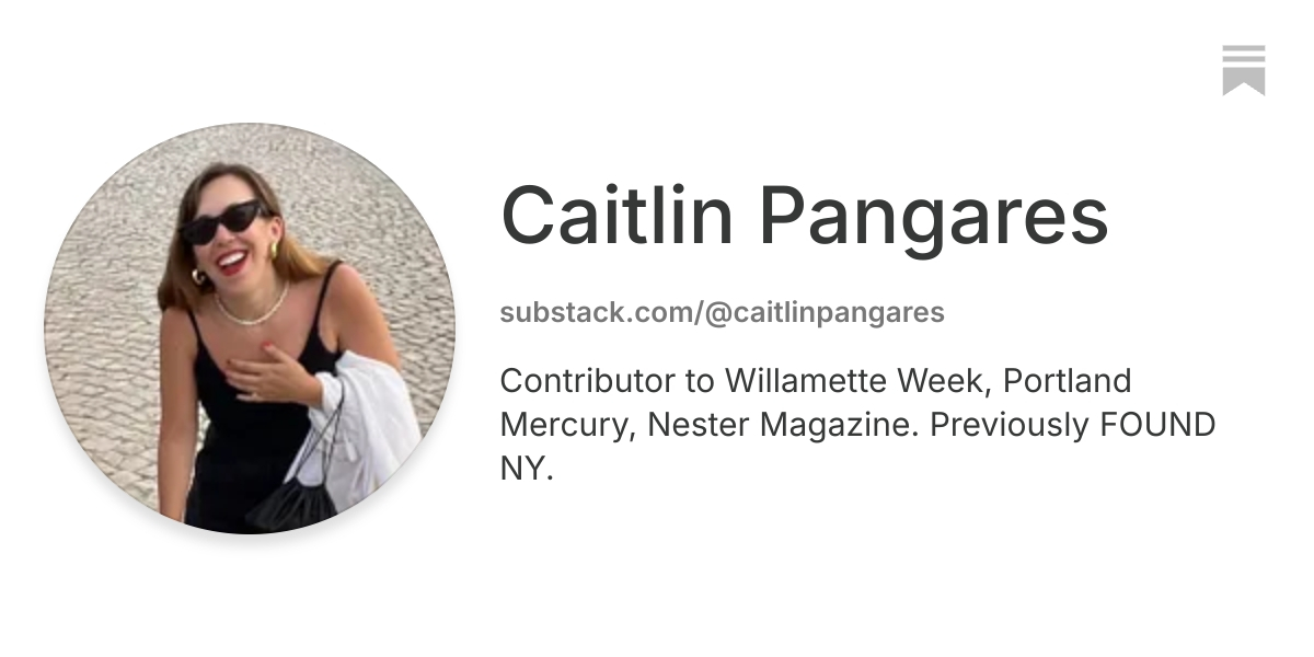 Caitlin Pangares | Substack