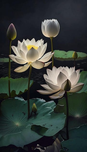 Premium Photo | A lotus flower in the rain Premium Photo | A lotus flower in the rain