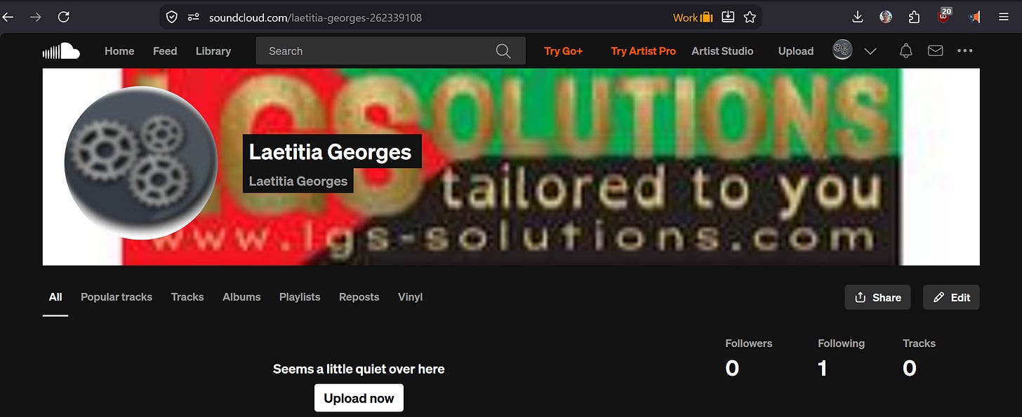https://soundcloud.com/laetitia-georges-262339108 https://soundcloud.com/laetitia-georges-262339108
